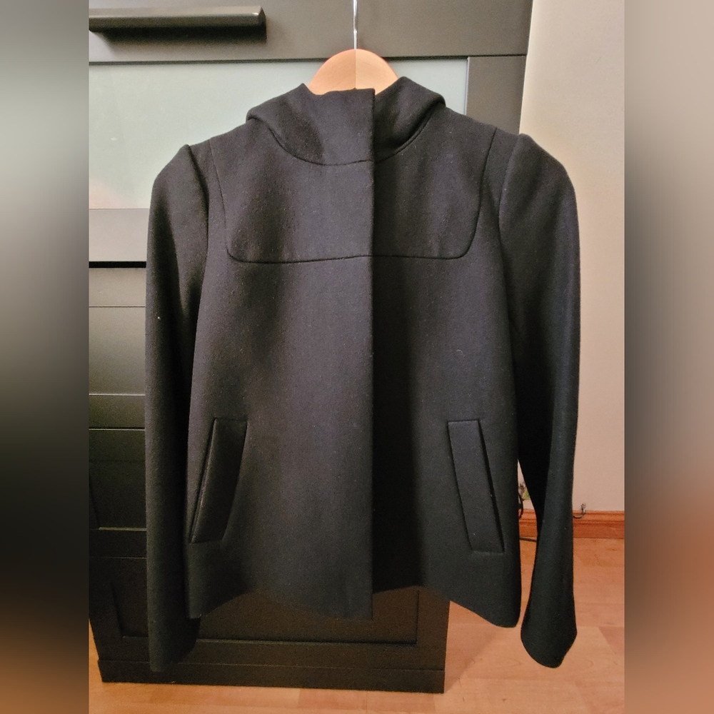 J Crew Wool Jacket with hood